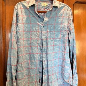 Faherty Plaid button down
